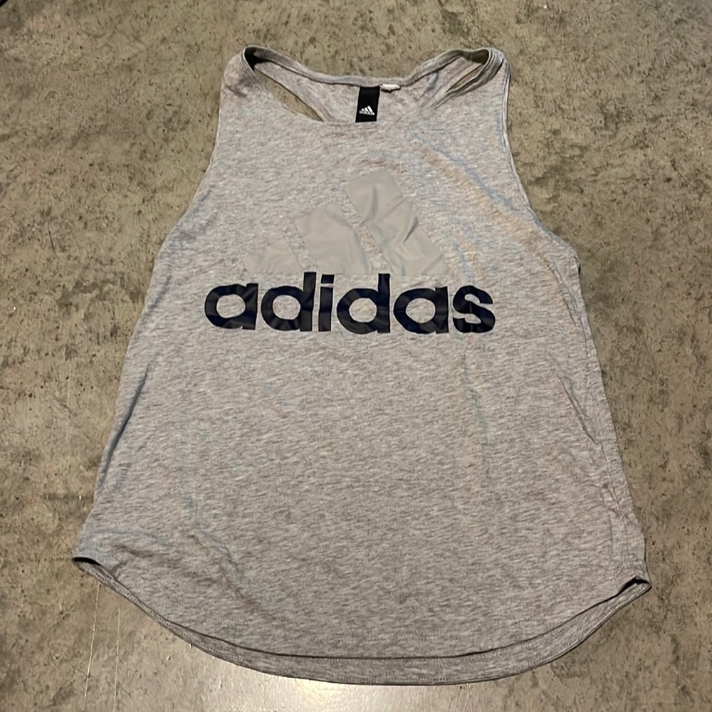 Adidas Gray Athletic Shirt
